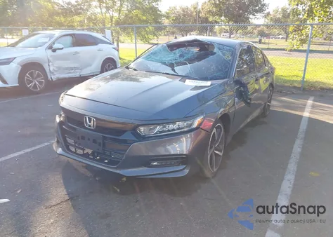 2020 Honda Accord Sport из США, поврежденный, VIN 1HGCV1F37LA046429